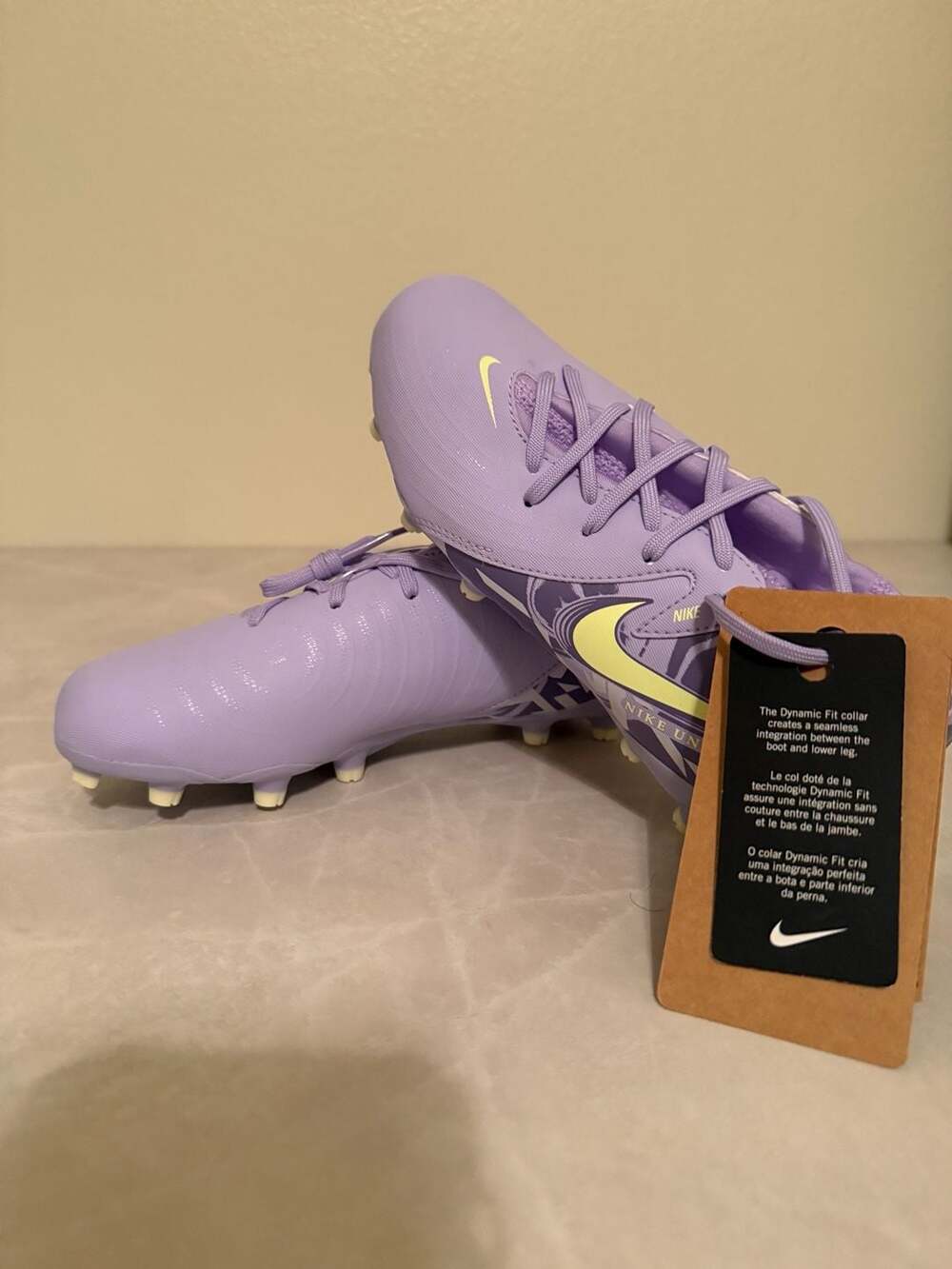 Nike Phantom GX 2 Academy MG Youth Soccer Cleats 'United Pack' - Purple Agate